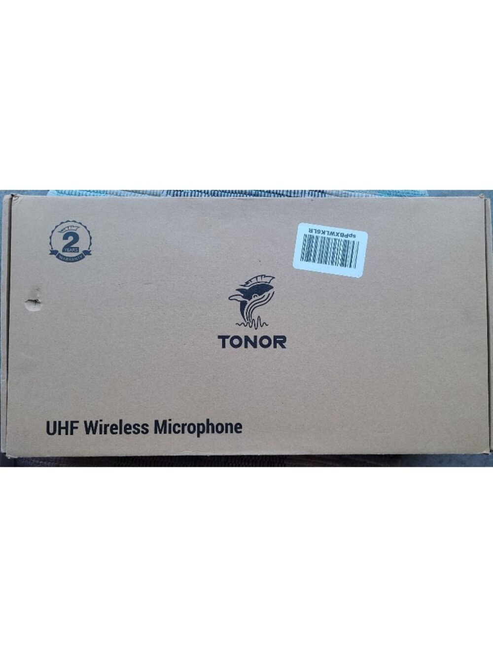 TONOR TW842 UHF Wireless Microphone System Dual Channel Brand New